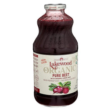 Load image into Gallery viewer, Nutritious Organic Beet Juice - 5 Bottles of 32 oz for Whole Family Wellness