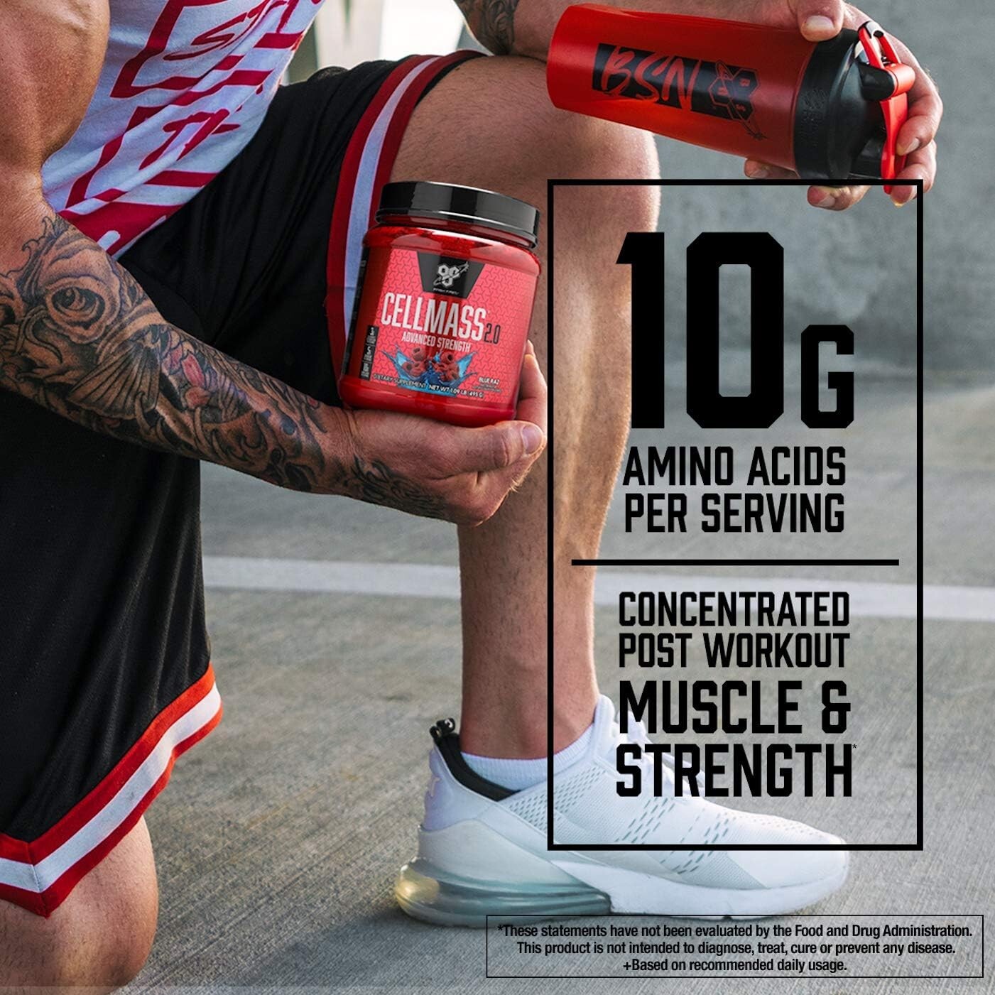 CELLMASS 2.0 Arctic Berry - 25 Servings of Advanced Post-Workout Recovery Powder