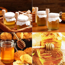 Load image into Gallery viewer, 150 Eco-Friendly 3-Inch Wooden Honey Dipper Sticks for Elegant Gifting