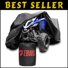 Load image into Gallery viewer, Universal Heavy-Duty ATV Cover for Kawasaki, Honda, Polaris &amp; More - XL Black