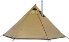 Load image into Gallery viewer, 4-Person Lightweight Tipi Tent with Quick Setup - Ideal for Backpacking &amp; Hiking