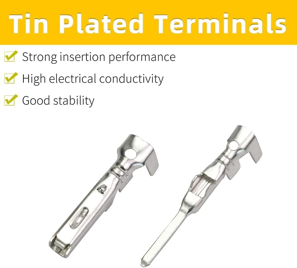 709Pcs Automotive Wire Connectors Kit with Ratcheting Crimping Tool for Safety