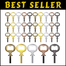 Load image into Gallery viewer, 30-Piece Stainless Steel Bottle Opener Kit - DIY Craft for Events &amp; Gifting