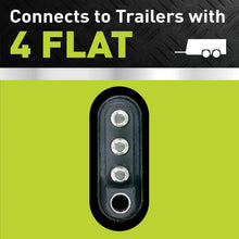 Load image into Gallery viewer, Weatherproof 72-Inch Trailer Wiring Harness - Durable &amp; Reliable Power Output