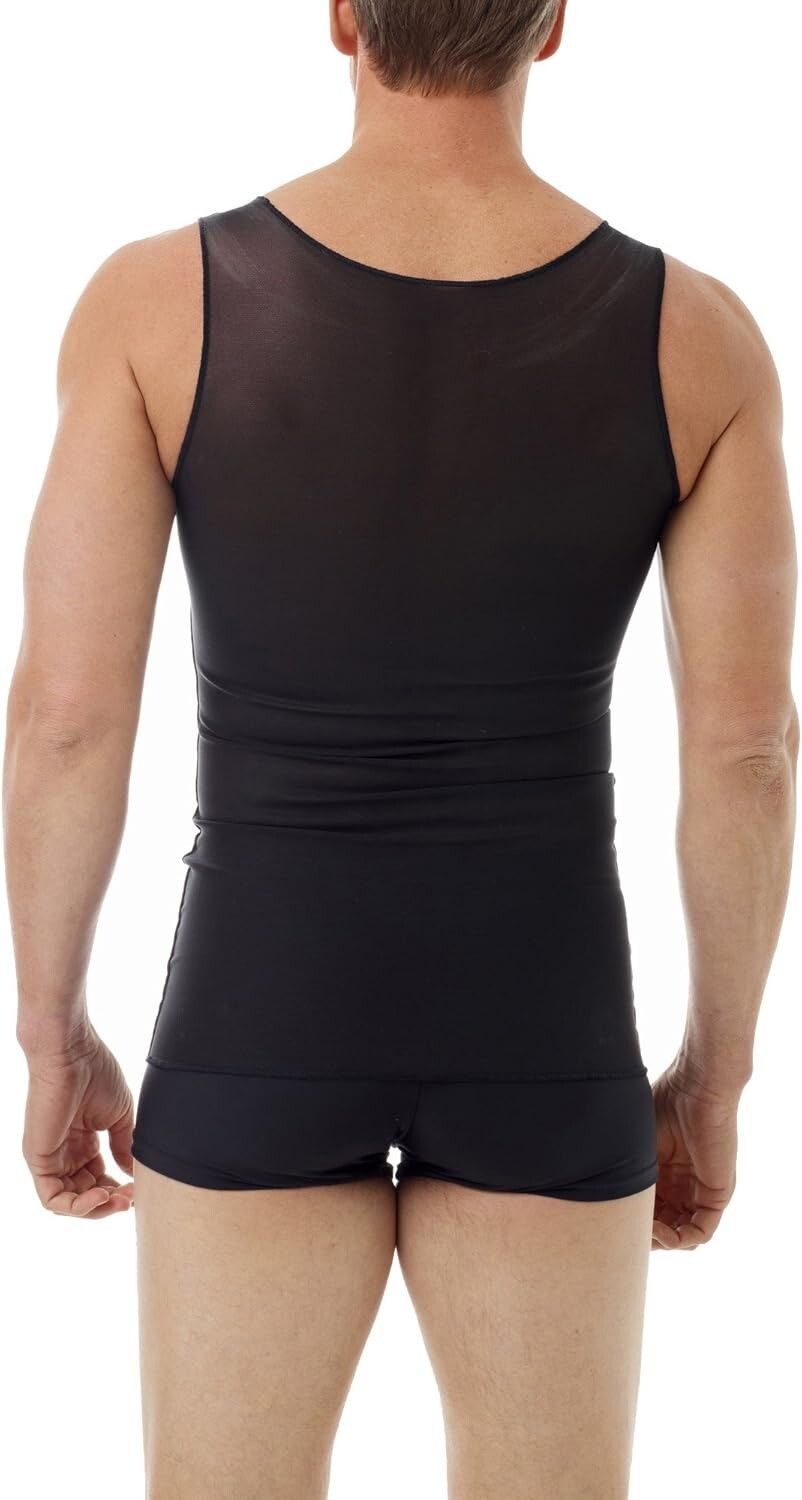 Extreme Compression FTM Chest Binder - Undetectable & Comfort Focused - M Black