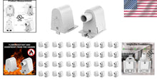 Load image into Gallery viewer, Easy-Install FA8 Non-Shunted Single Pin Sockets - 25-Pack for Fluorescent Lights