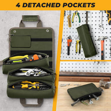 Load image into Gallery viewer, Compact Roll-Up Tool Organizer with 11 Pockets | Perfect for Mechanics and Gifts