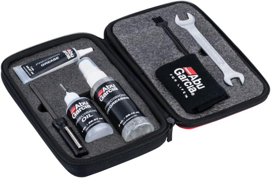 Compact Outdoor Fishing Maintenance Kit - Essential Tools for Reel Care