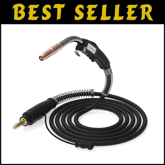 15ft Copper MIG Welding Torch Replacement - Lincoln Magnum 200 & 250 Compatible