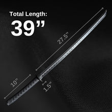 Load image into Gallery viewer, Realistic 39" Polypropylene Martial Arts Sword with Safety Focus &amp; Scabbard