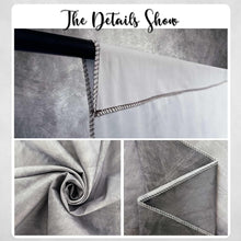 Load image into Gallery viewer, Premium Grey Photography Backdrop with Roller Pocket - 8x10 Professional Quality