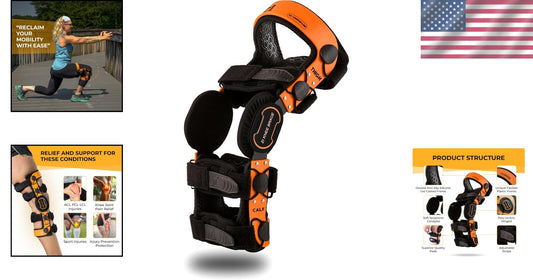 Custom-Fit Z1 K2 Knee Brace – Adjustable Support for Arthritis & Sports Injuries