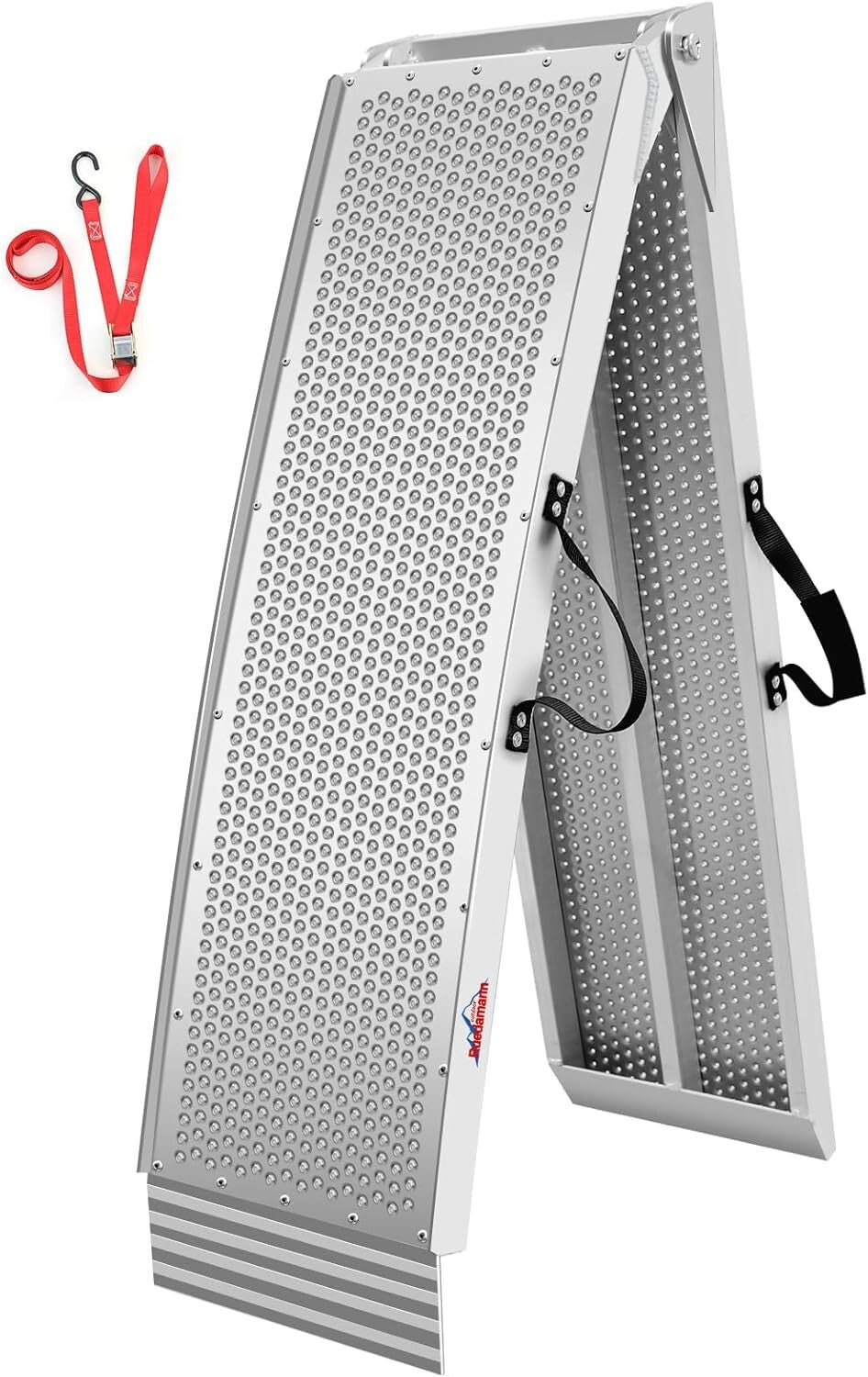 7.5FT Folding Aluminum Loading Ramp – 750 lbs Capacity for Motorcycles & ATVs