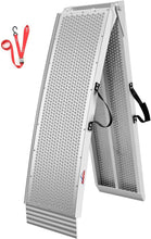 Load image into Gallery viewer, 7.5FT Folding Aluminum Loading Ramp – 750 lbs Capacity for Motorcycles &amp; ATVs