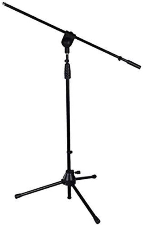 Durable Foldable Microphone Stand Boom Arm with Height Adjustment 38.5"-66"