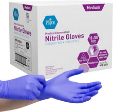 Load image into Gallery viewer, Medium-Powder-Free Nitrile Gloves - Exceptional Puncture Resistance, 1000 Count
