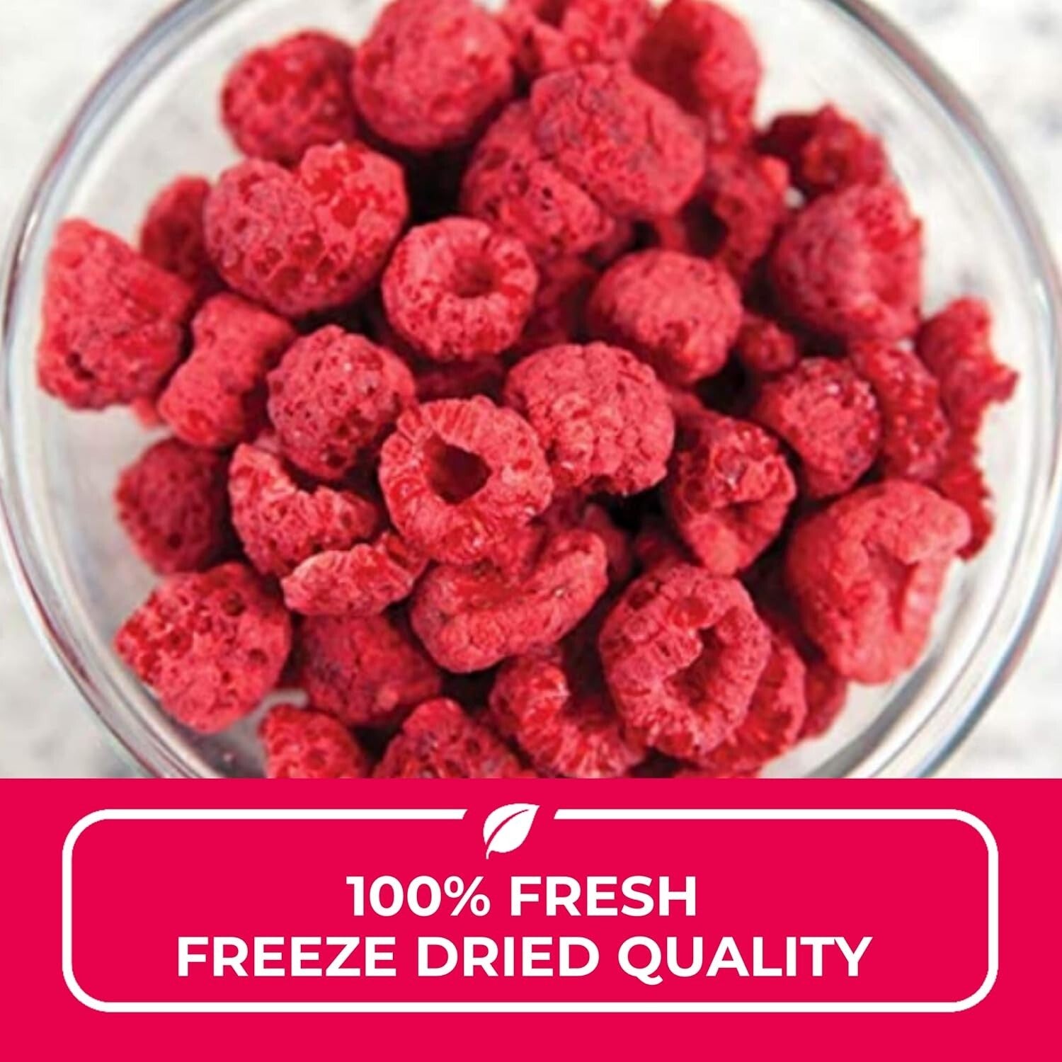 Nutritious Freeze-Dried Raspberries | Versatile 20-Serving Emergency Food Can