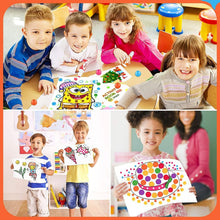 Load image into Gallery viewer, Kid-Friendly Washable Dot Markers Set with Dual Activity Books for Endless Fun