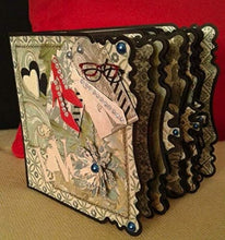 Load image into Gallery viewer, Art Deco Mini Album Die-Cuts 15x15CM - Perfect for Scrapbooking &amp; DIY Cards