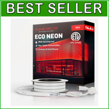 Load image into Gallery viewer, Weather Resistant 16.4FT LED Neon Rope Light - Connectable &amp; Dimmable Red Glow