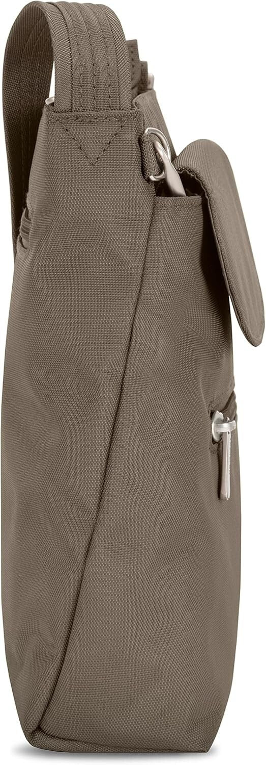 Classic Mini Anti-Theft Shoulder Bag with 5-Point Security - Unisex Design