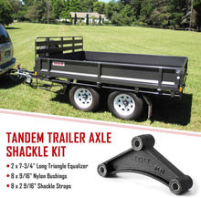 Load image into Gallery viewer, High-Quality Trailer Shackle Kit for 3.5K-5.2K Axles with Easy Installation