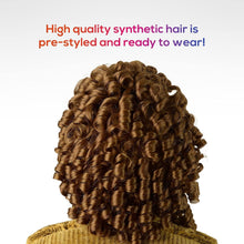 Load image into Gallery viewer, Professional Cowardly Lion Costume Wig - Adjustable Mane &amp; Beard for Age Groups
