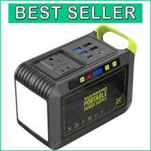 Load image into Gallery viewer, 88Wh Portable Power Station with 120W Output - Ideal for Camping &amp; Emergencies