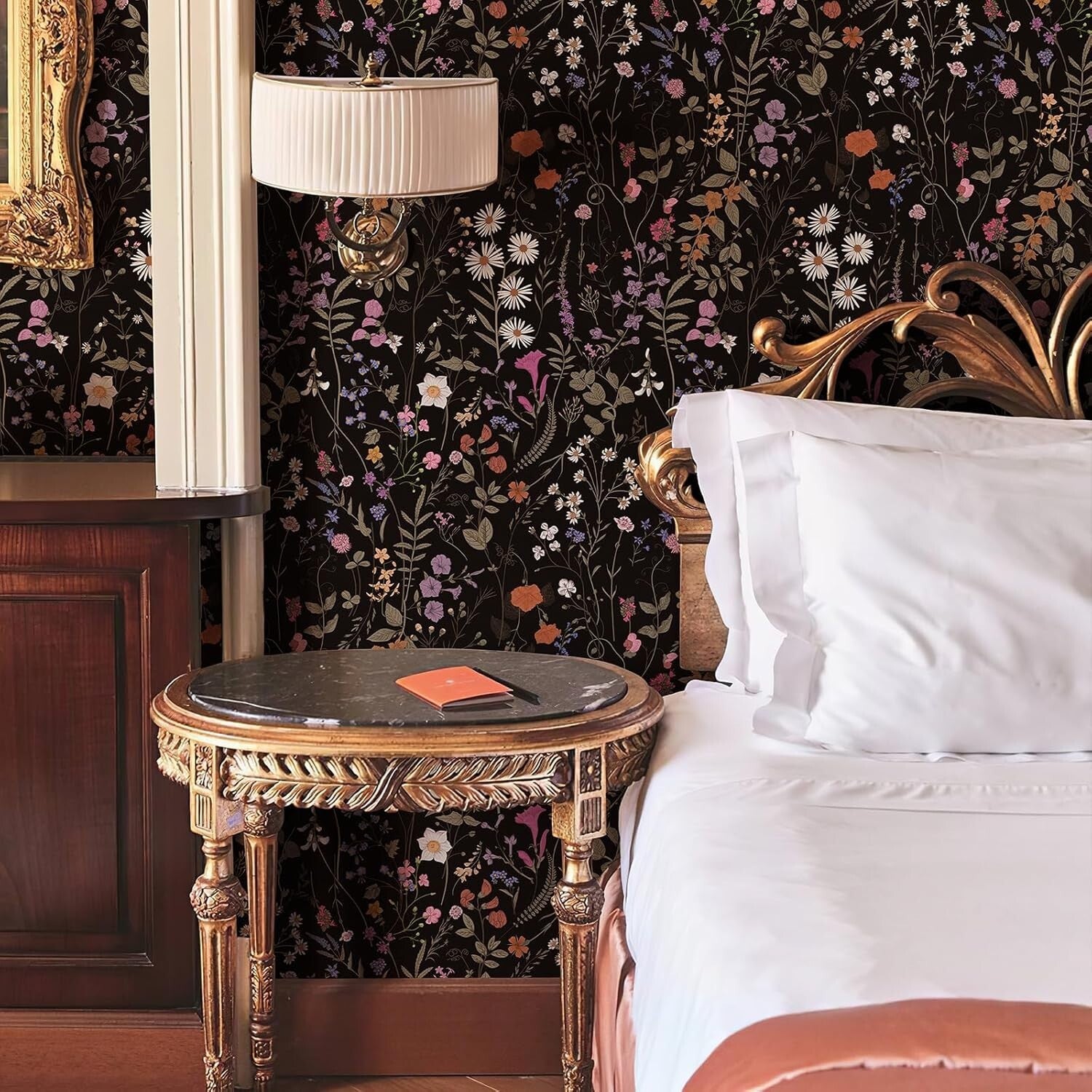 Premium Stain Resistant Floral Peel & Stick Wallpaper - Perfect for DIY Lovers