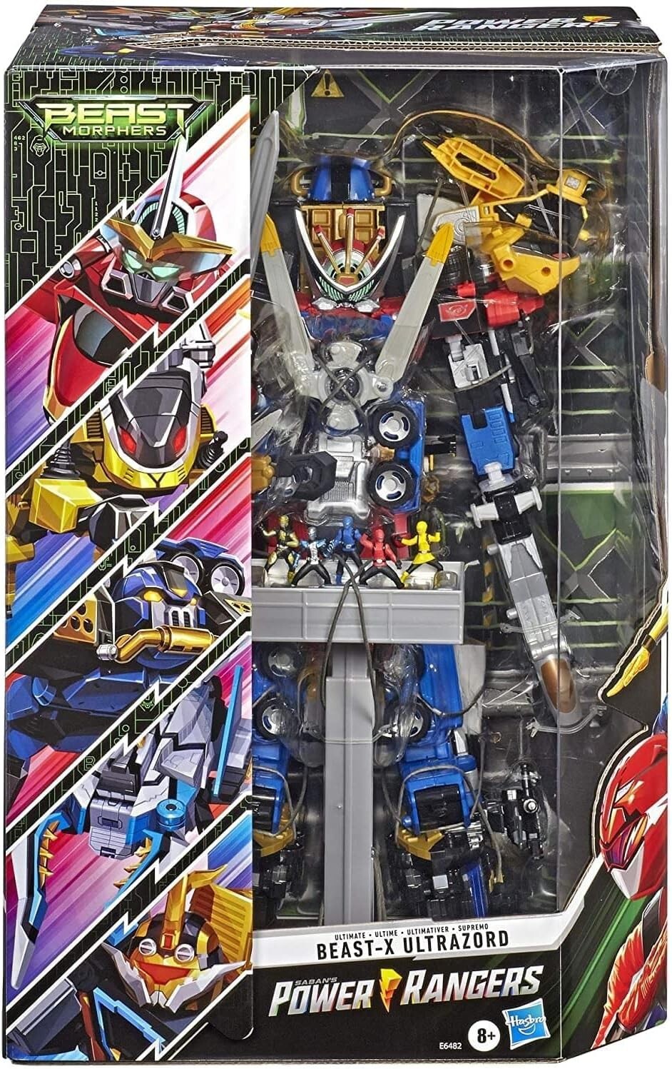 Ultimate Beast-X Ultrazord Collection with 5 Converting Zord Action Figures