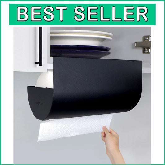 Minimalistic Paper Towel Holder - Under Cabinet Mount, Ideal for Small Spaces