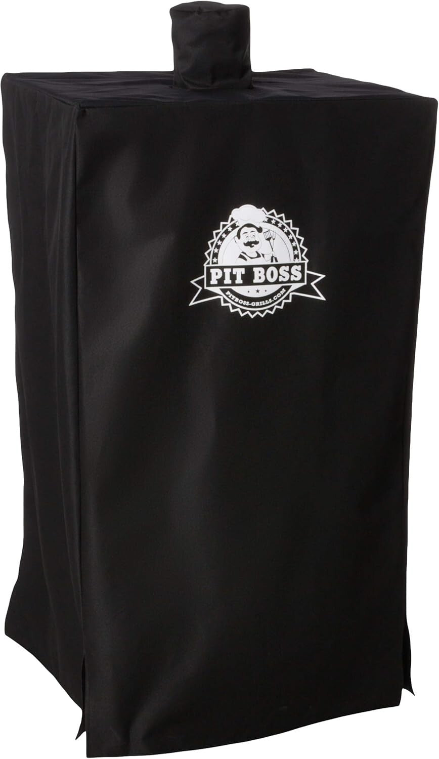 Custom-Fit Smoker Cover for 5-Series Pellet Grills - Secure Black Design