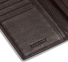 Load image into Gallery viewer, Elegant Bifold Long Wallet in Genuine Pebbled Leather - 15 Card Holders Included