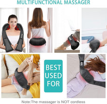 Load image into Gallery viewer, Corded Shiatsu Neck and Shoulder Massager with Overheat Protection - Gift Idea