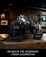 Load image into Gallery viewer, Elegant 1,818 Piece Articulated Steam Train Model - Gift Boxed &amp; Ready to Build