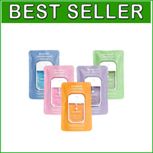 Load image into Gallery viewer, 5-Pack Power Mist Hydrating Hand Sanitizer: Travel Set with Luxurious Scents