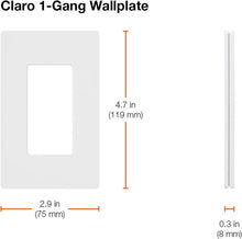 Load image into Gallery viewer, Oversized Screwless Wallplate for Decorator Switches - 12 Pack, Easy Install