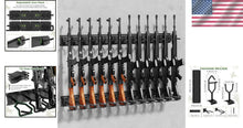 Load image into Gallery viewer, Durable Steel Wall-Mounted Gun Rack - Adjustable Display for Shotguns &amp; Rifles