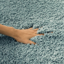 Load image into Gallery viewer, Plush Light Blue California Shag Runner Rug - 2'3" x 7' for High Traffic Areas