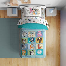Load image into Gallery viewer, Bluey &amp; Friends 4-Piece Toddler Bedding Set – Soft Microfiber Dream Collection