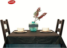 Load image into Gallery viewer, 54in x 108ft Black Waterproof Disposable Tablecloth Roll for Elegant Events
