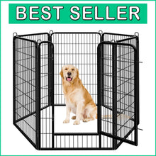 Load image into Gallery viewer, Expandable 47-Inch Dog Playpen with Flexible Shape Options for Indoor/Outdoor