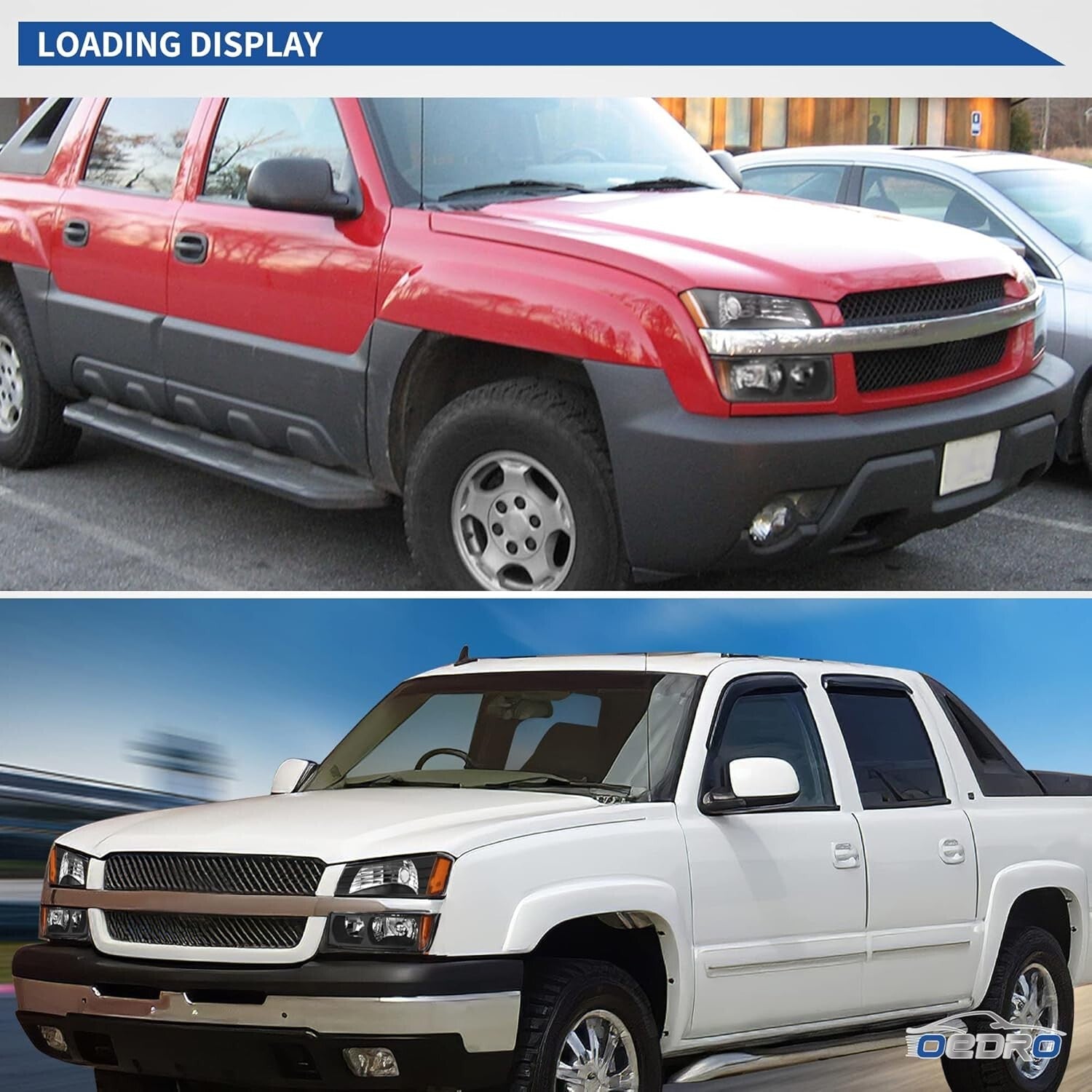 Dot Certified Clear Lens Headlights for 02-06 Chevrolet Avalanche - Easy Install