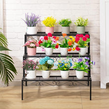 Load image into Gallery viewer, Stylish 3 Tier Plant Stand with Rust-Resistant Finish - Perfect for Home Decor