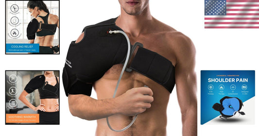 Hot or Cold Universal Shoulder Therapeutic Ice Pack - Ideal for Active Recovery