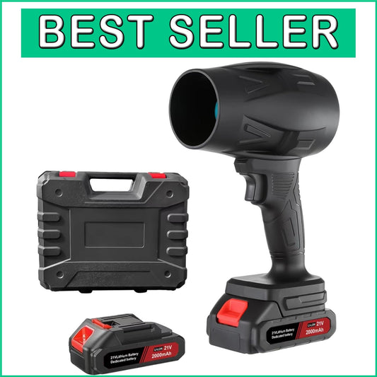 130,000 RPM Cordless Handheld Leaf Blower - Portable Mini Jet Cleaner
