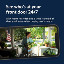 Load image into Gallery viewer, Advanced 1080p Doorbell with Instant Alerts &amp; Activity Zones for Home Safety