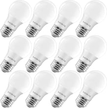Load image into Gallery viewer, 12 A15 Dimmable LED Bulbs for Indoor/Outdoor Use - 600 Lumens, 3000K Soft White