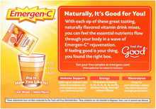 Load image into Gallery viewer, Refreshing Tangerine Drink Mix with 1000mg Vitamin C &amp; B Vitamins - 90 Servings