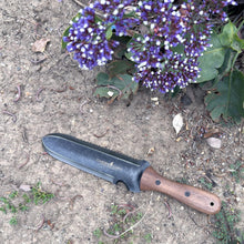 Load image into Gallery viewer, All-in-One Stainless Steel Hori Hori Knife with Wood Handle &amp; Garden Accessories